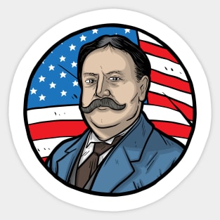 William Howard Taft Sticker